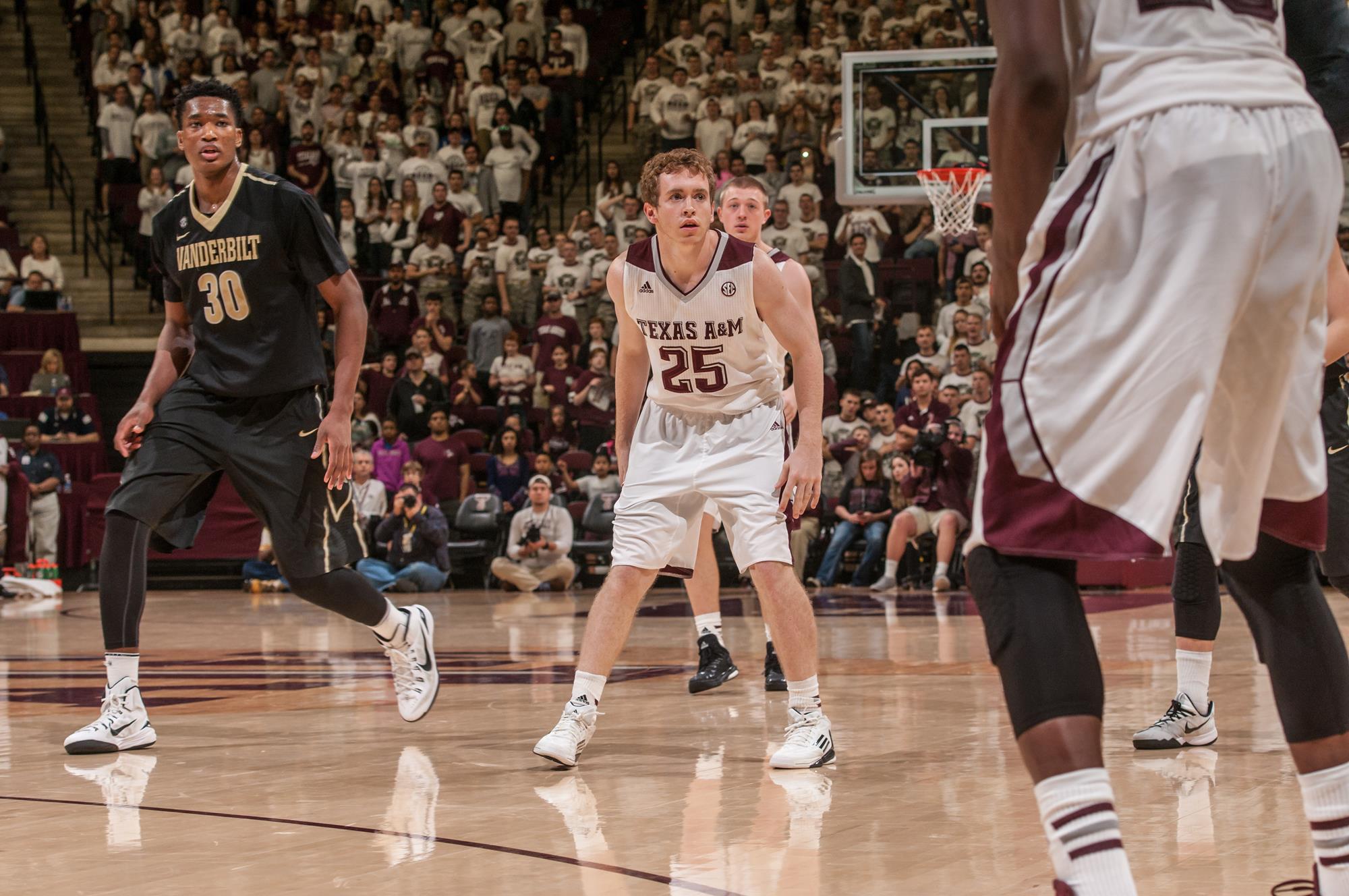 Kyle Dobbins Men's Basketball Texas A&M Athletics